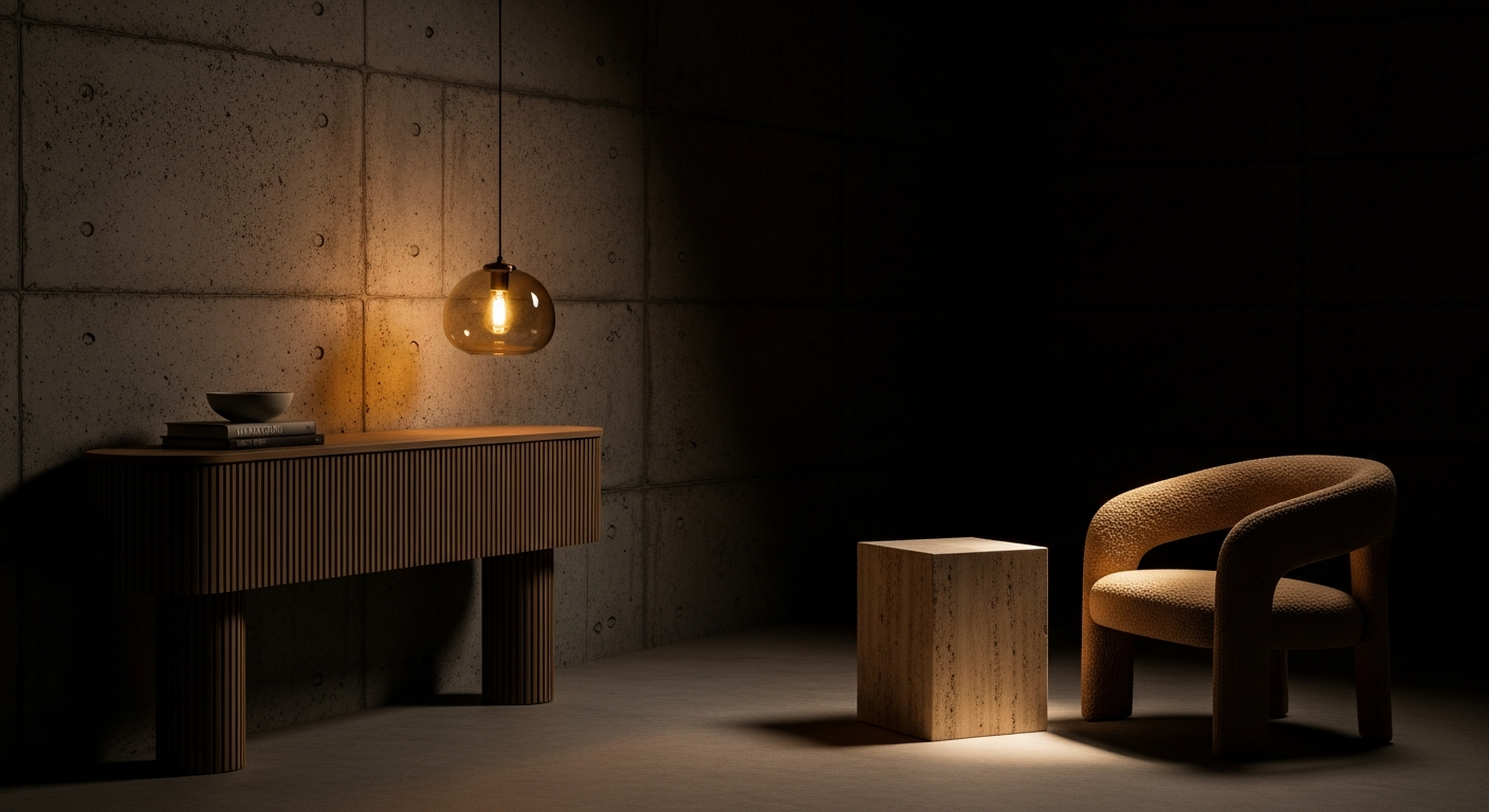 Edit 01 — The Coastal Brutalist Lounge