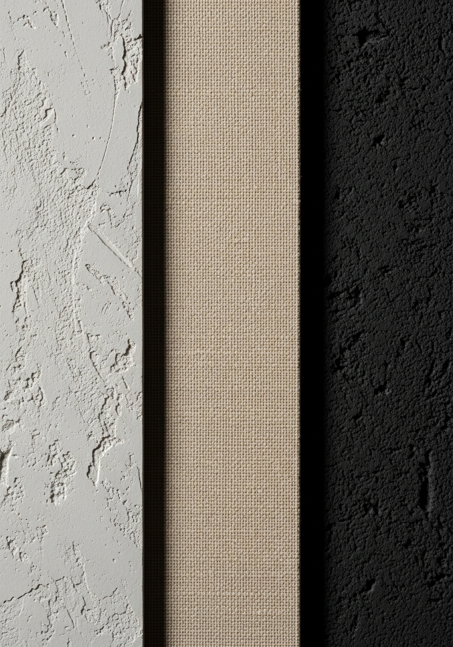 Material samples — bright, warm, dark